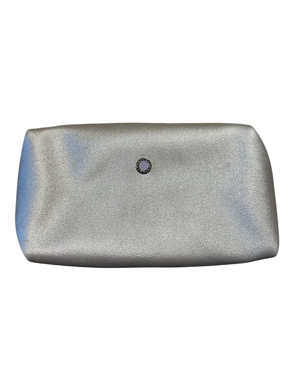 BVLGARI Emirates Silver Travel Cosmetic Zip Pouch - Bag Only